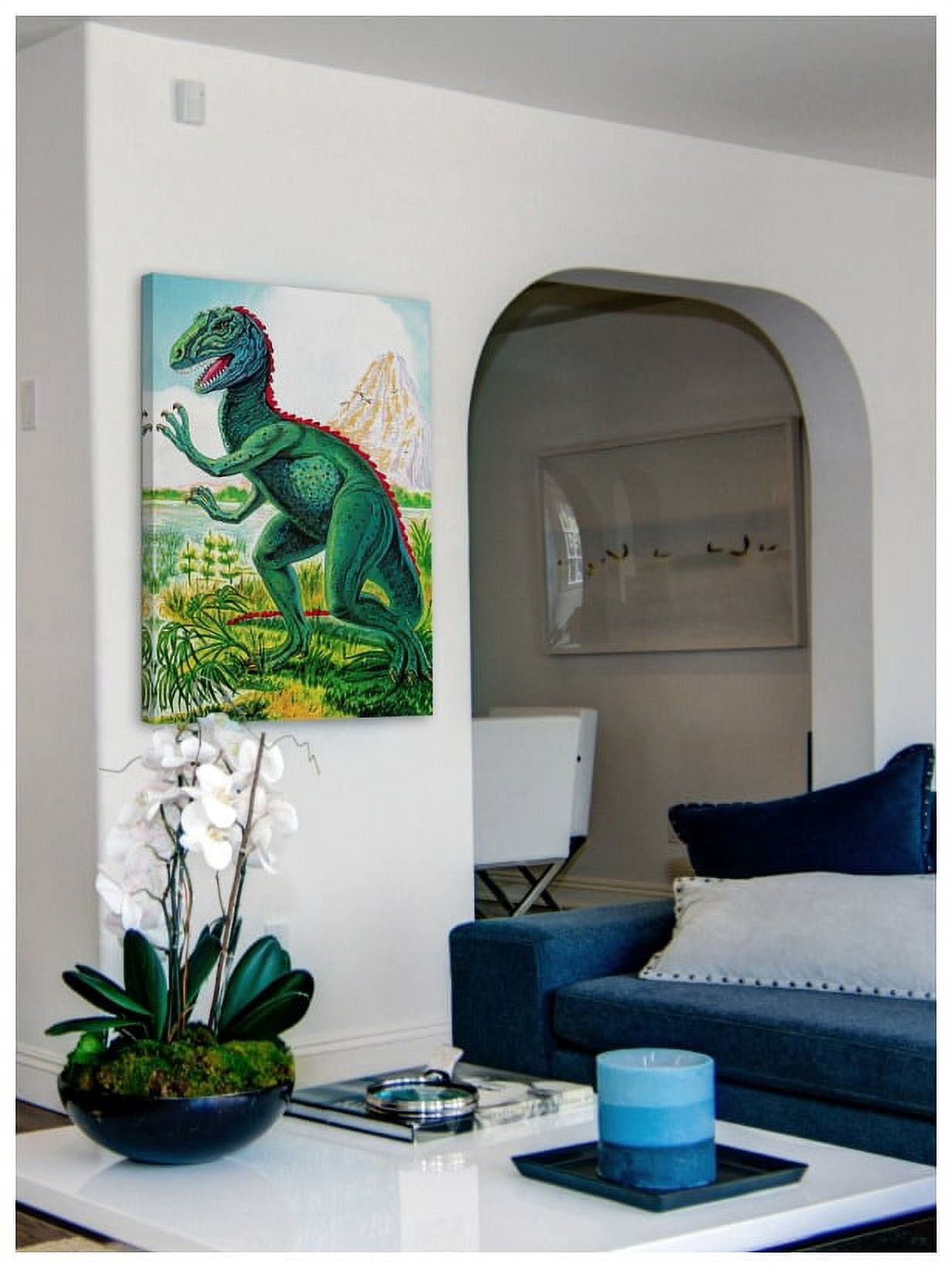 Marmont Hill "Ceratosaurus" by Curtis Painting Print on Canvas
