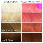 Arctic Fox Vegan and Cruelty-Free Semi-Permanent Hair Color Dye (8 fl oz, Electric Paradise)