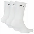 NikeDRIFIT Men's Everyday Plus Cushioned Training Crew Socks White (3