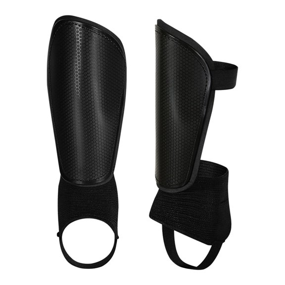 Football Shin Cover Professional Leg Protect Equipment Leg Sleeves Comfortable Soccer Shin Cover for Football Basketball Black XL