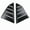 Matte Black, variant on Rear Quarter Window Louvers Sun Shade Black/Shiny/Carbon Fiber Spoiler Panel Fit for Chevrolet Chevy Camaro 2016-2022
