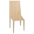 thumbnail image 1 of Chair Silhouette Solid Wood Shape Unfinished Piece Cutout Craft DIY Projects - 6.25 Inch Size - 1/8 Inch Thick, 1 of 7