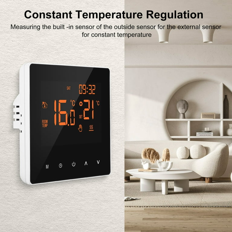 16A/3A Room Thermostat Digital Room Temperature Controller-LCD Room Heating  Set