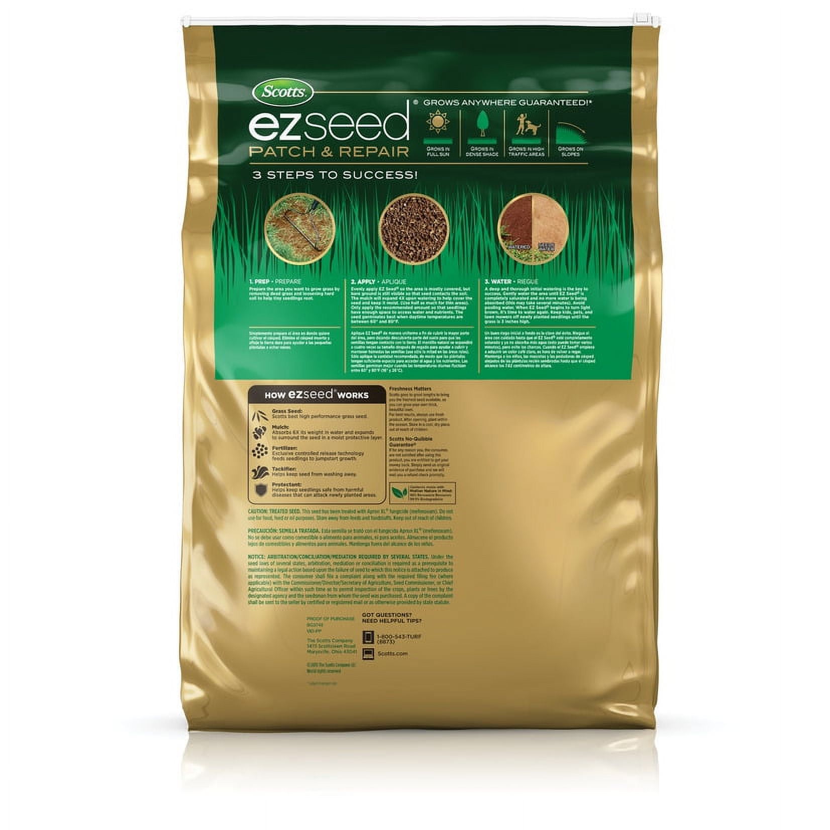 Scotts® EZ Seed® Patch and Repair Sun and Shade, 40 lbs.