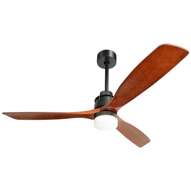 60 Inch Integrated Led Indoor Matte Black Cherry Surface Mount Ceiling Fan With Light And Remote Control Com 60 Inch Integrated Led Indoor Matte, Surface Mount Ceiling Fan