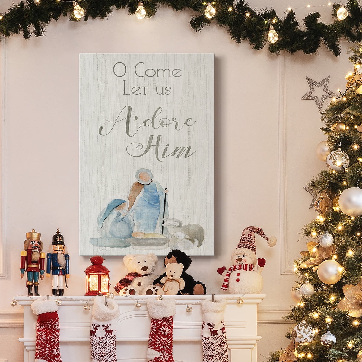Adore Him- Gallery Wrapped Canvas