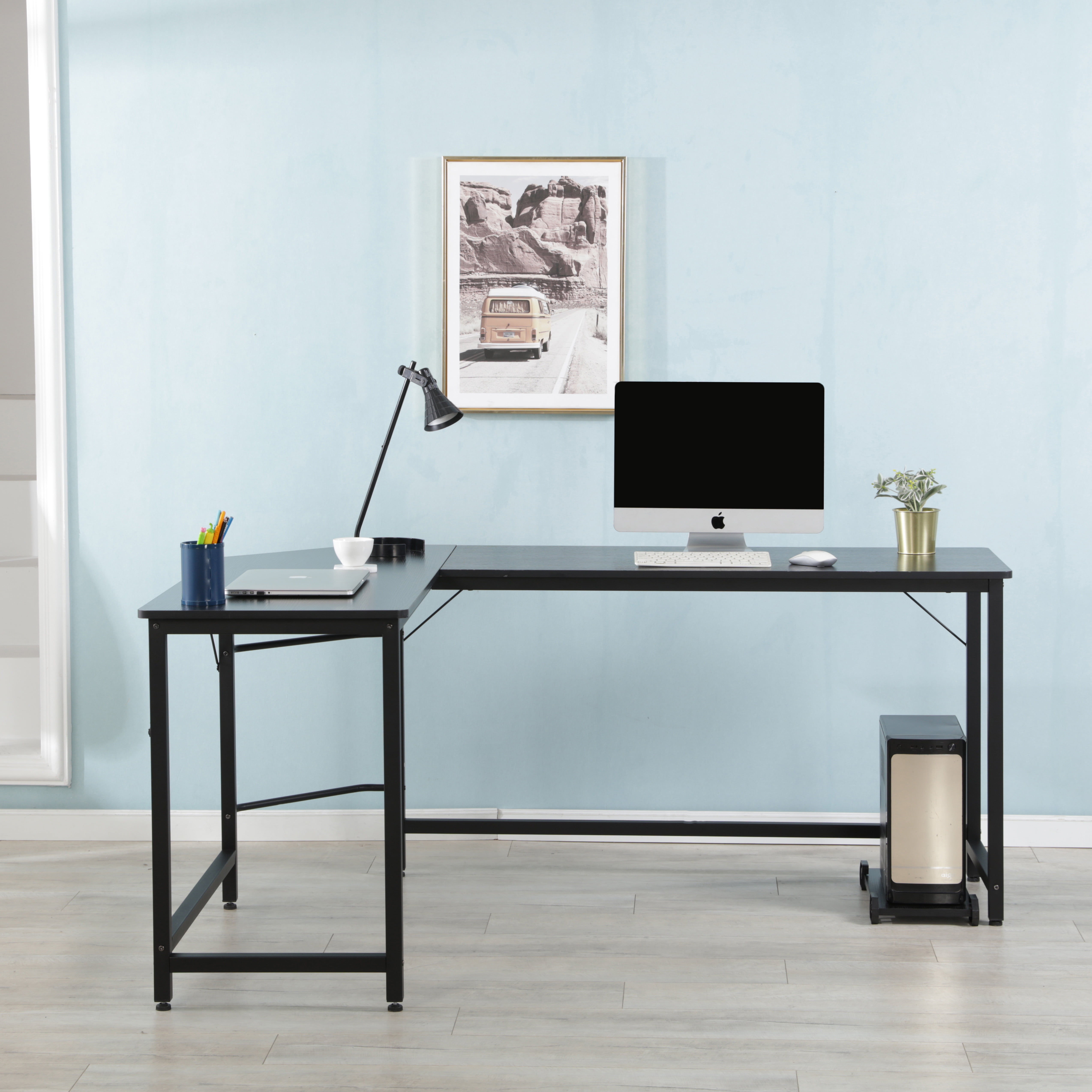 l shaped computer desk