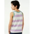 thumbnail image 4 of Free Assembly Boys Cotton Jersey Tank Tops, 2 Pack, Sizes 4-18, 4 of 7