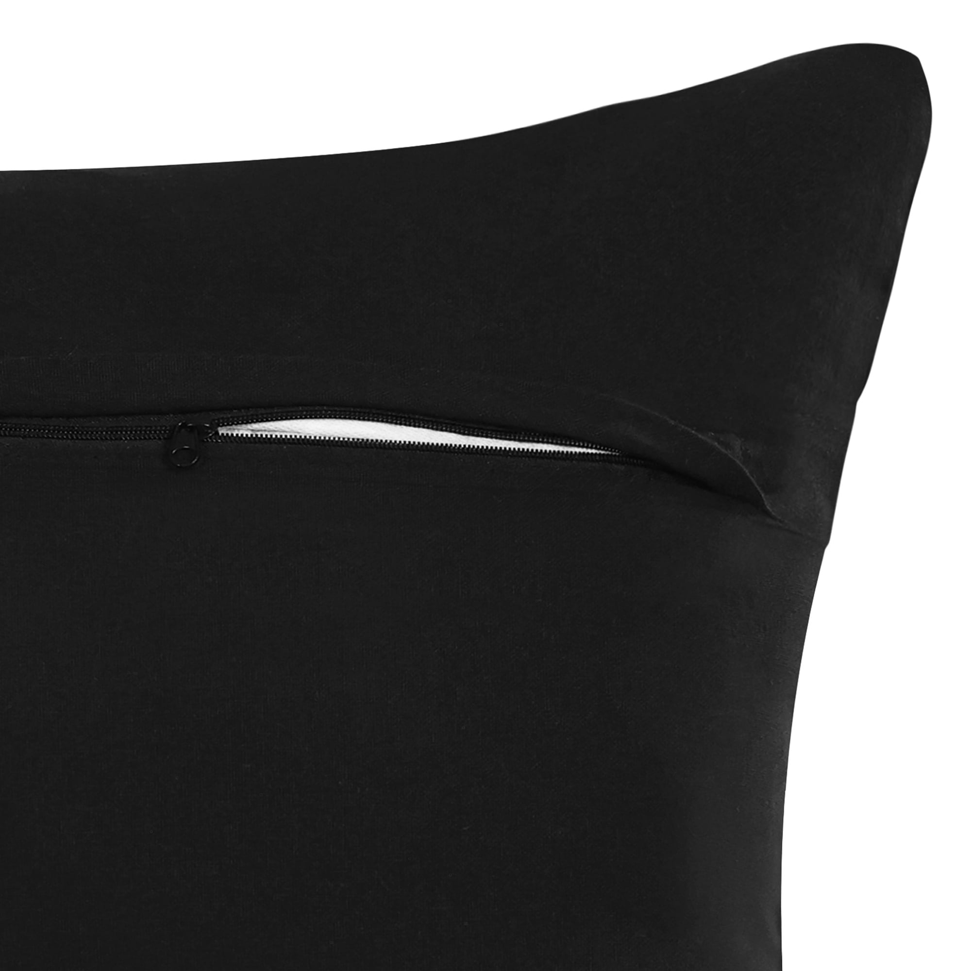 Harlow Hill Black/White Animal 20" x 20" Performance Adult Decorative Feather Filled Pillow