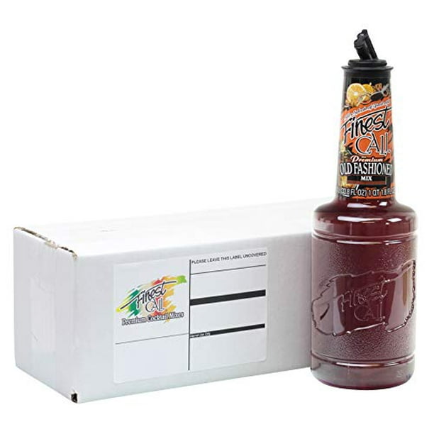 Premium Old Fashioned Drink Mix 1 Liter Bottle 33 8 Fl Oz Individually Boxed Walmart Com Walmart Com