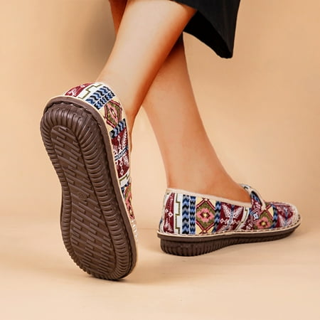 

Cathalem Flat Sandals for Women Ladies Summer Fashion Women Comfort Women s Casual Shoes Women Gray Color Womens Buckle Sandals Red 8