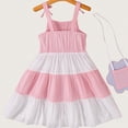 thumbnail image 4 of HCNTES Girls Toddler Children Summer Floral Dress Puff Sleeve Casual Sundress for Little Kids Big Kids 6-12M 12-24M 3T 4T 5T 6T 7T 8T 9T 10T(6-7 Years,L04-Red), 4 of 9