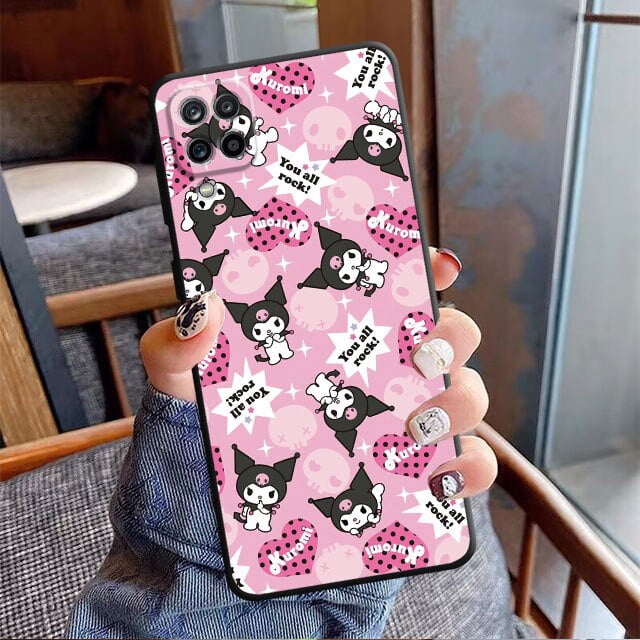 Hello Kitty kuromi funda de teléfono para Samsung Galaxy A72 A53 A13 A41 A32 A42 A11 A31 A21s A52s A51 A22 A23 A71 A33 A12 A73 bolsa xuanjing unisex