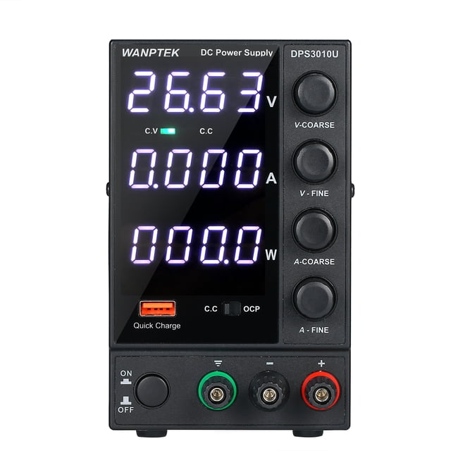 DPS3010U 0-30V 0-10A 300W Fuente de alimentación de CC de conmutación Pantalla de 4 dígitos LED de wanptek Regulador de potencia