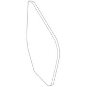 Genuine OE Honda Mirror Glass - 76253-TBA-C01 Fits select: 2017 HONDA CIVIC EX, 2016 HONDA CIVIC LX