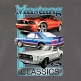 thumbnail image 6 of Wild Bobby, Mustang Ford Classics Cars and Trucks Women Racerback Tank Top, Dark Grey, X-Large, 6 of 6