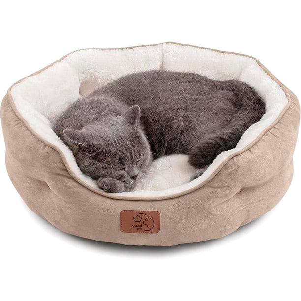 Cama para Mascota OGAGU Camel Mediana Lavable Antideslizante