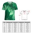 thumbnail image 2 of Palm Print T-Shirt O Neck Oversize T-Shirts Short Sleeve Classic Tees Women Summer Graphic Tops, 2 of 5