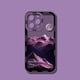 thumbnail image 4 of Funda de teléfono con paisaje Natural para iPhone, carcasa a prueba de golpes, color púrpura, azul, atardecer, nieve, montaña, 14, 13, 12, 11 Pro Max, XR, X, XS, 4 of 4