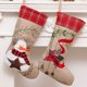 thumbnail image 4 of Bearachild Medias de Navidad Titulares Precioso Muñeco de nieve Campana Impreso Regalos Bolsa Festival Suministros Bolsa de dulces Sala de estar Viaje Kits de decoración para fiestas Campana Bearachild HA069196-02, 4 of 6