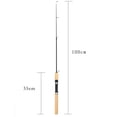 thumbnail image 2 of Estbridge Carbon Fish Pole Shrimp Winter Ice Fishing Rod River Tackle Pesca (100cm) Fishing Tools, 2 of 7