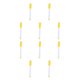 thumbnail image 1 of Methold Artist Portable Blackboard Pen Meeting Room Markers Erasable Smooth Pencil Office School Handwriting Chalkboard Writing amarillo negro 10piezas, 1 of 6