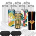thumbnail image 1 of Vasos de sublimación Joyclub, 600 ml, 10 unidades, acero inoxidable, 1 of 8