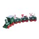 thumbnail image 5 of Tren Navideño Pintado a Mano Perfecl Adornos Navideños Verde, 5 of 8