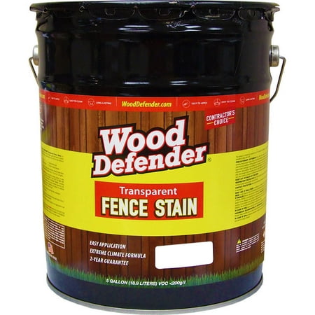 Wood Defender Transparent Fence Stain CLEAR GLOW