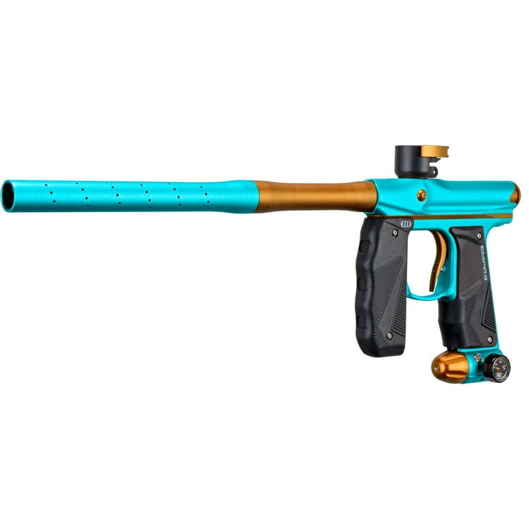Empire Mini GS Paintball Marker Gun 2 Piece Barrel Dust Aqua and