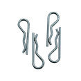 Peerless Chain 3 Zinc Plated Hitch Pin Clips 4Pack, 4703038