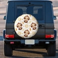thumbnail image 3 of Kll Sloth Yoga Tire Cover,Universal Wheel Tire Cover For Trailer, Rv, Suv, Truck,Camper And Many Vehicle,(16 Inch), 3 of 7