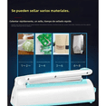 thumbnail image 2 of Maquina Selladora Bolsas Plastico Térmica Sella 20 cm Malubero Blanco, Verde, 2 of 5