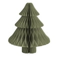 thumbnail image 2 of Dserfhy Honeycomb Paper Christmas Tree 3D Foldable Accordion Xmas Tree Winter Tabletop Centerpiece for Holiday Dinner Table Indoor Home Decor, 2 of 8