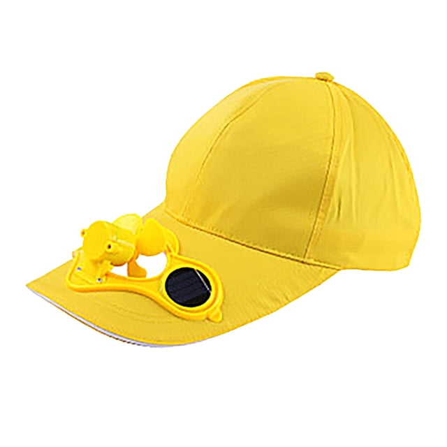 Agiferg Solar Fan Cap Advertising Cap Baseball Cap Men's And Women's Sun Visor