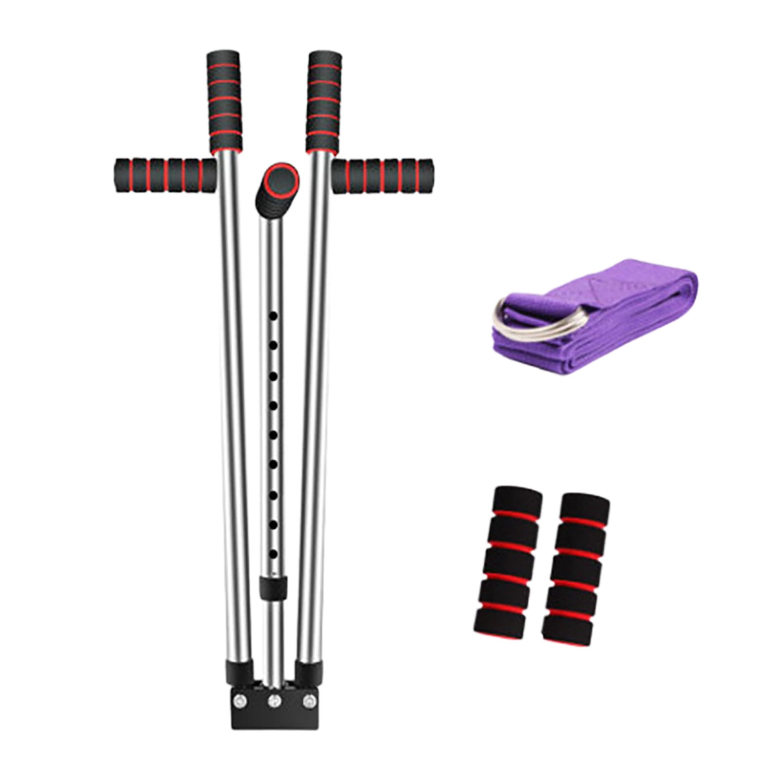 Appareil à Grand écart 3 Barres - 9 Trous Réglables - Machine D'entraînement Pour Les Jambes