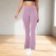 thumbnail image 1 of Pincandy Women's Solid Color High Waist Flared Yoga Pants - with Pockets, Casual Fit for Yoga & Daily Wear, 1 of 7