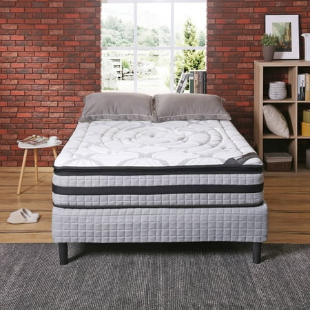 Modern Sleep 12 Inch Wred Coil Pillow Top Mattress In A Box Modern Sleep 12 Inch Wred Coil Pillow Top Mattress In A Box