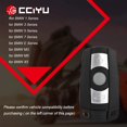 thumbnail image 2 of CCIYU 4 X Flip Key Fob Uncut Blade (SHELL CASE) 3 Buttons Replacement for Smart Key Shell Blade Fob E90 E91 E92 E60 Remote Case for BMW 1 3 5 6 X Series Fits select: 2007-2012 BMW 328, 2 of 6