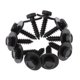 thumbnail image 1 of 10 Pcs 4.8x19mm Self-Tapping Screws Captive Loose Washer 8mm Hex for Head Black, 1 of 5