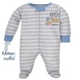 thumbnail image 2 of Baby Neutral Zip up Sleep ‘N Play Pajamas  2-Pack  Sizes Newborn - 6/9 Months, 2 of 8