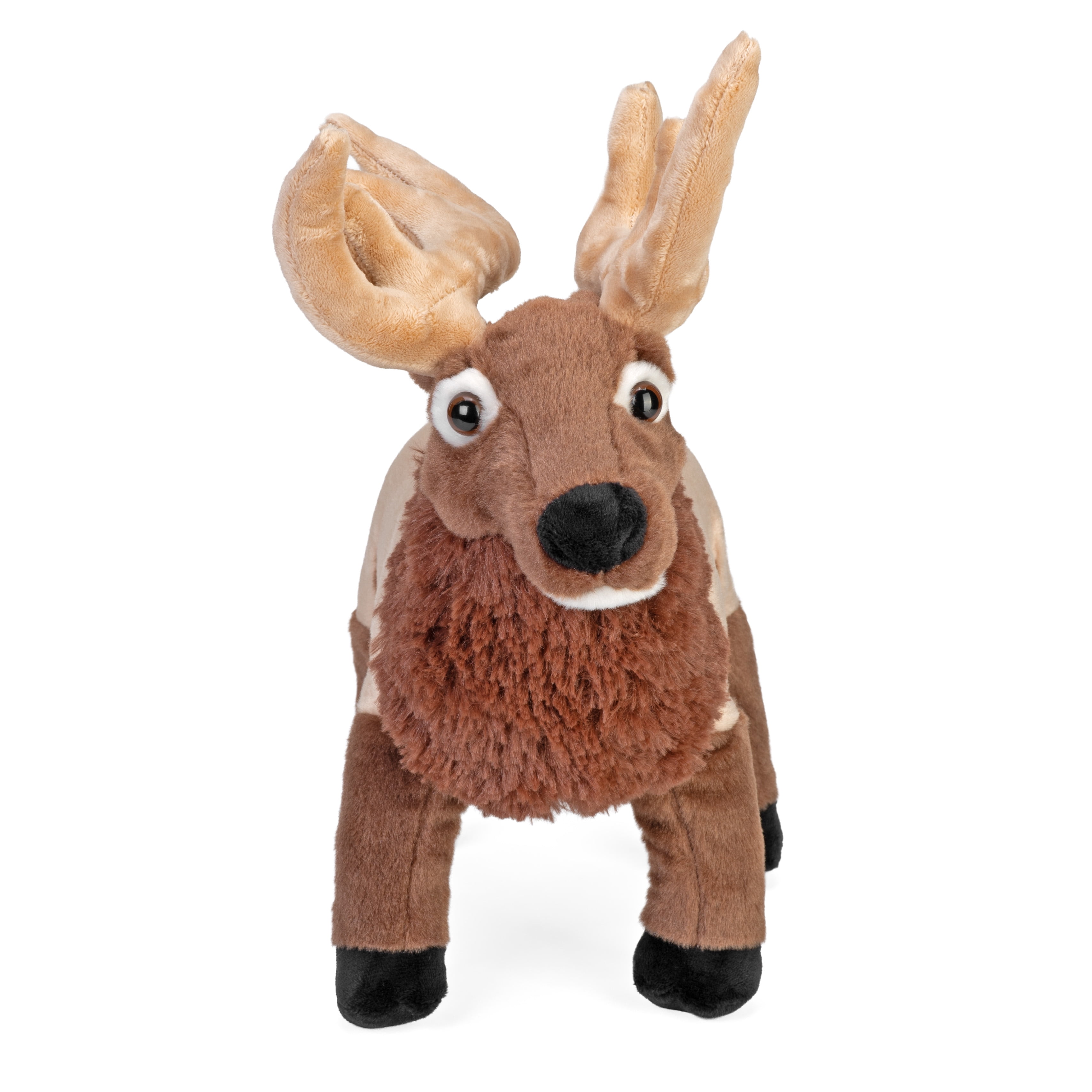 Wild Republic Elk Plush, Stuffed Animal, Plush Toy, Gifts for Kids, Cuddlekins 12 Inches
