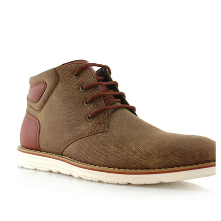 Ferro Aldo Owen MFA506023 Brown Color Men's Casual Mid Top Shoes For Daily