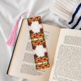 thumbnail image 4 of Kdxio Thanksgiving With Autumn Print Metal Tassel Bookmarks,Perfect Gift for Art Lovers and Bookworms Metal Bookmarks for Women, 4 of 8