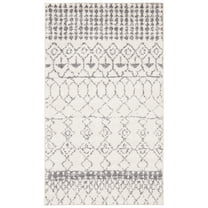 SAFAVIEH Tulum Coriander Oriental Area Rug, Ivory/Grey, 3' x 5'