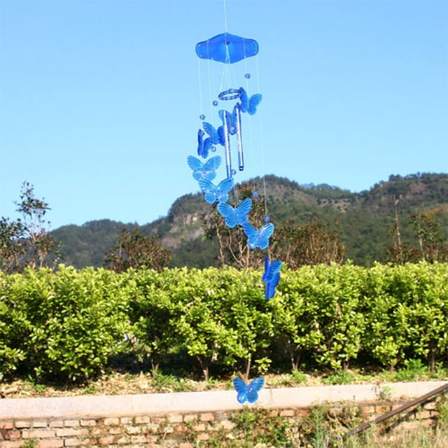 Butterfly Door Hanging Pendant Exquisite Movable for Home Garden Room Decoration