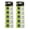 10 capsules, variant on Tibvox CR2016 3V Lithium Button Batteries CR2016 Battery For Wireless Doorbell