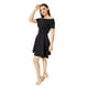 thumbnail image 2 of Vestido corte A con hombros descubiertos BOCAROSA 175LO/Vestido/ hombros descubiertos, 2 of 3