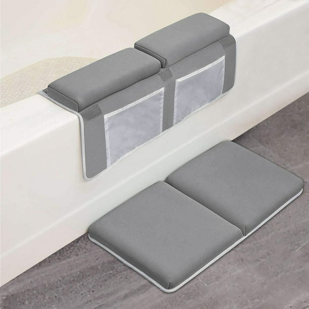 Bath Kneeler Rest Pad Set Elbow Support Knee Arm Support Kneeling Mat