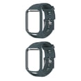thumbnail image 1 of Maytalsory Silicone Wristband Strap For 2 3 Runner 2 3 Spark 3 GPS Watch navy blue 2Set, 1 of 6